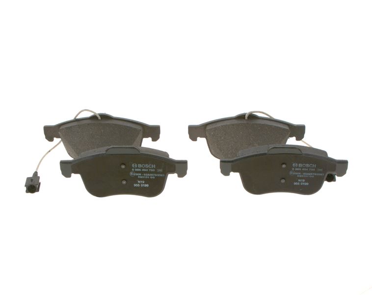 BOSCH 0986494795 Fren Balatasi On Doblo 1.4 1.3d 1.6d 2.0d 10> Combo 1.4 12>1.3cdti 12>1.6cdti 12> 2.0cdti 12>